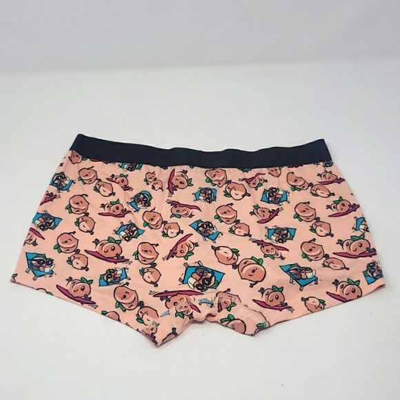 NEW MeUndies Peach Summer Boxer Briefs Underwear Mens Size Medium - Picture 4 of 4